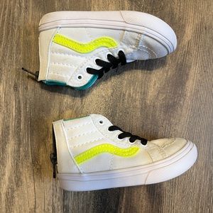 Vans Hi-Sk8 Zip Old Skool with Comfy Cush toddler 6